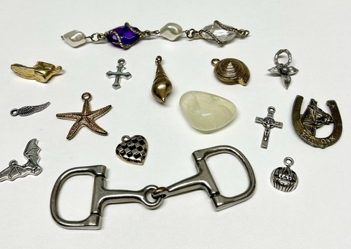 Charm pendant bundle joblot - pendant,