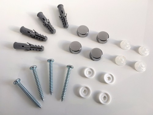 Chrome screw cap - screw, a