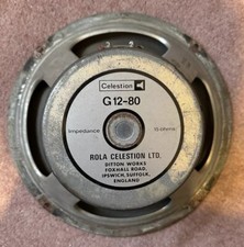 Vintage Rola Celestion G12-80 15 ohm speaker T3047