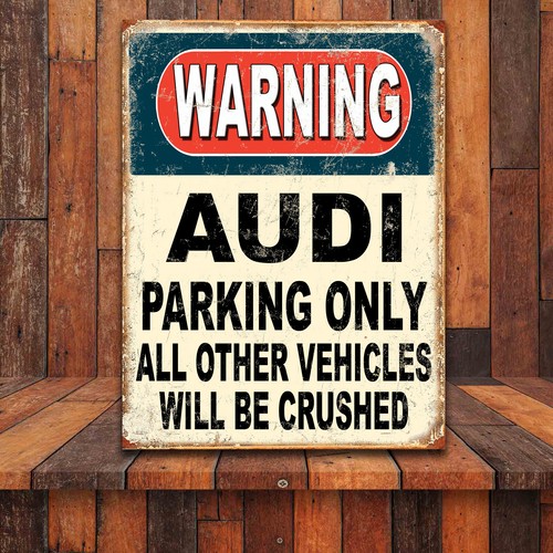 Funny warning audi parking - audi,