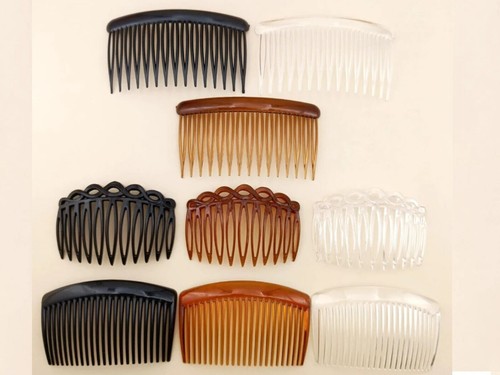 Clear side combs - in, strong