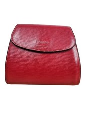 GOLD PFEIL Bag Ladies Red Leather Mini Crossbody Shoulder Bag