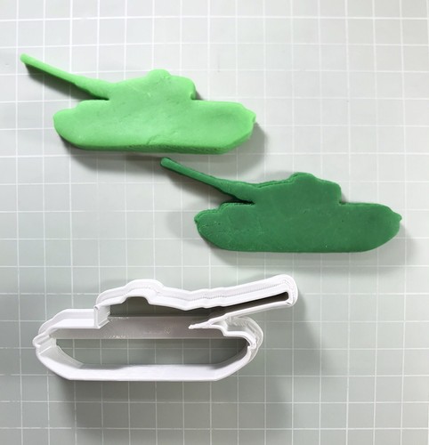 Tank fondant pastry cookie - fondant,,