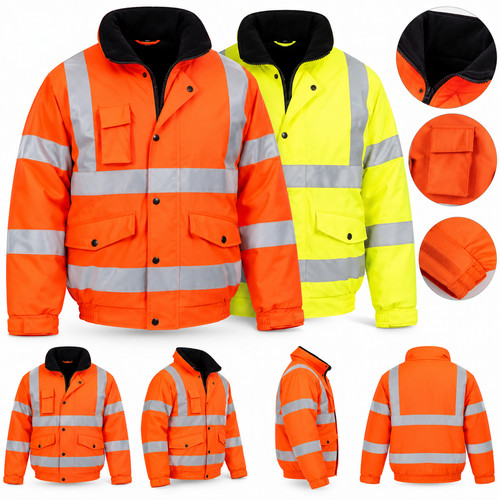 Reflective safety jacket - safety,