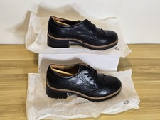 Womens Oxford Heels Chunky