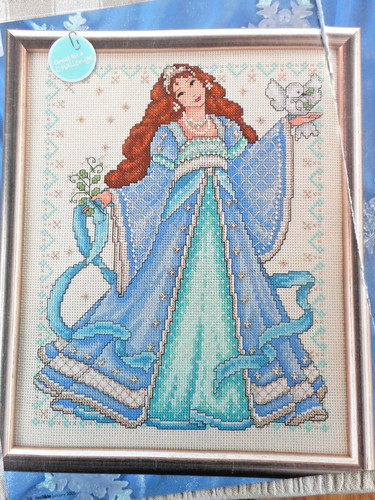 Fairytale snow princess - snow, princess.