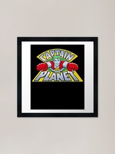 Captain Planet Framed Art