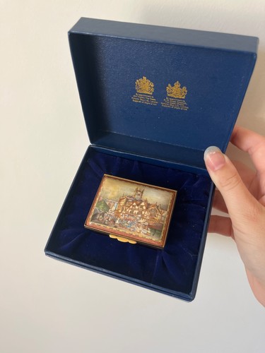 Halcyon days enamel box - halcyon,