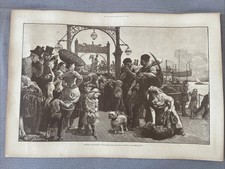 Vintage Print Birkenhead Ferry