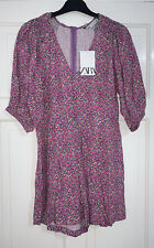 ZARA PINK PURPLE FLORAL