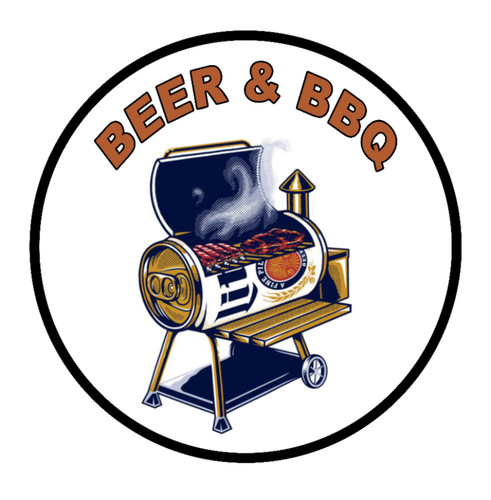 Bbq beer - bbq, decal