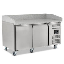 PIZZA PREP GRANITE TOP CATERING FRIDGE 2 DOORS GRADED £999+ VAT  INC DELIVERY