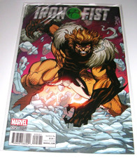 Marvel Comic EXCELLENT CONDITION BAG & BOARD Iron Fist #005 Variant Edition