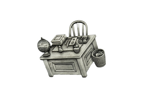 Vintage pewter teacher - vintage,