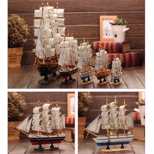 Model Ship Wooden Sailing Boat