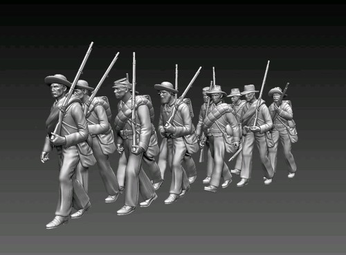28mm wargaming acw soldiers - 28mm,