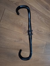 Boardman E4P Alloy Road/ Gravel Handlebar + stem- 44cm - Black - 31.8mm -