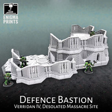 Defence Bastion - 28mm 3d