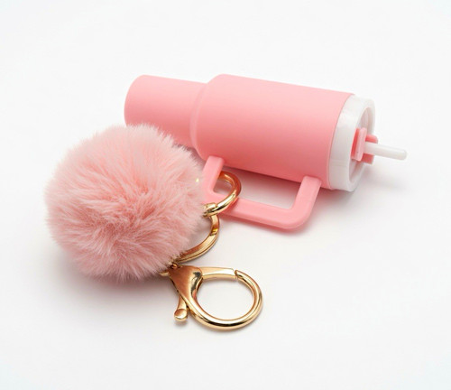 Pink stanley style pom - pink,