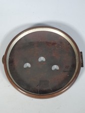 Vintage mantel clock hinged - 6",