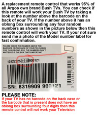 Linsar TV REMOTE CONTROL A REPLACEMENT THAT WORKS FOR 90% Linsar LCD / LED TVs