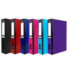 Pukka Foolscap Box File Assorted With Document Clip For School/ Work/ Office