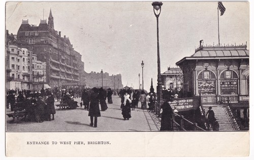 Brighton west pier - west, entrance