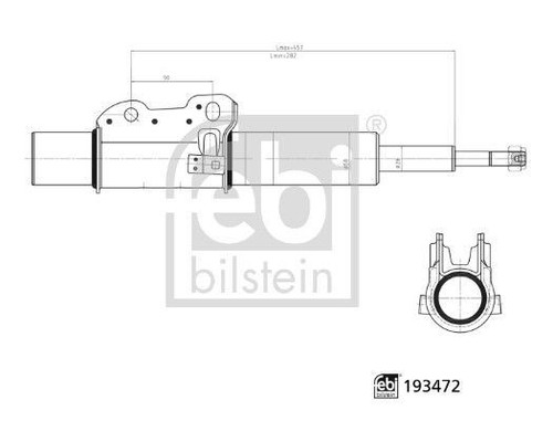 Febi bilstein 193472 - 193472, shock