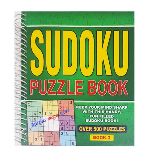 Spiral bound sudoku - spiral, puzzle