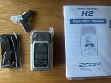 Zoom H2 Handy Recorder Microphone Linear PCM Digital Audio Portable 