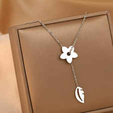 Stainless steel lariat - stainless,
