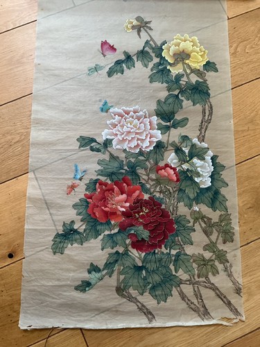 Antique chinese hand painted - hand,