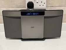JVC RD-D227B Radio Bluetooth CD Player Combination Hi-Fi System (No Remote)