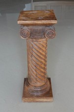 Solid Wood Pillar Stand. 11kg