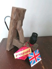 Vintage Solid Wood Rustic Wall Light Sconce Reeswood Product Carved New Old 