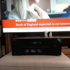 5.1 black AV receiver ONKYO