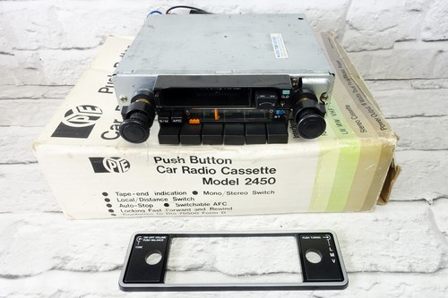 Pye 2450 car radio cassette - radio,