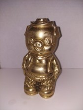Vintage Brass Coin Piggy Bank