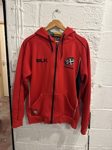 Blk cornish pirates rugby zip - cornish,