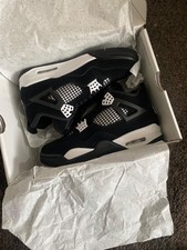 Jordan 4 White Thunder UK Size