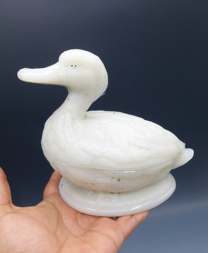 Antique fair opaline candy jar - antique,