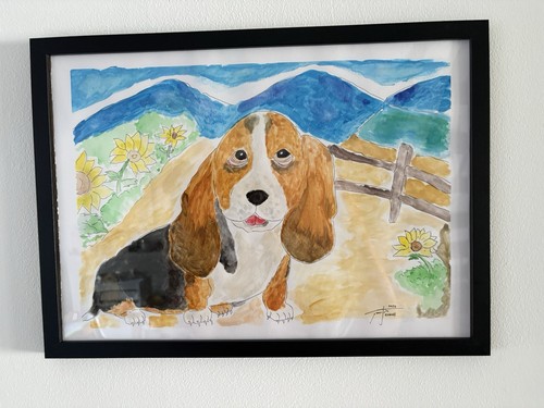 Basset hound dog original - hound,