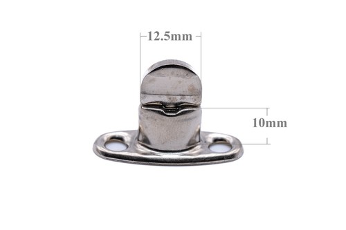 Turnbutton 10mm hole base - 10mm,