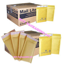 MAIL LITE PADDED BAGS ENVELOPES 'ALL SIZES' ALL COURIER - GOLD CHEAP