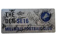 MILLWALL FC - SIGNED Squad Road Sign  **COA** SEASON 2024