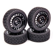 4 x 1/10 RC Road Rally Wheels