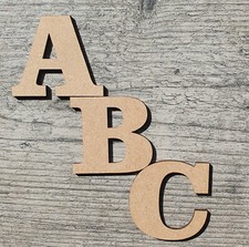 3cm 30cm wooden - letters, large