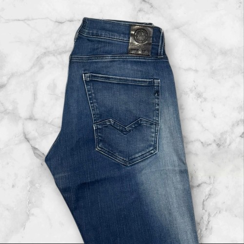 Mens denim blue - mens, replay