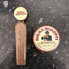 Birra Moretti Round 3D Badge