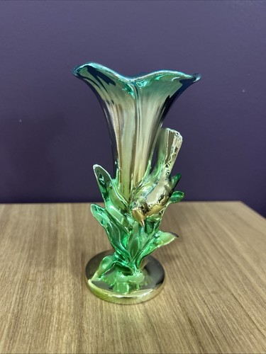 Vintage kitsch ceramic vase - vintage,
